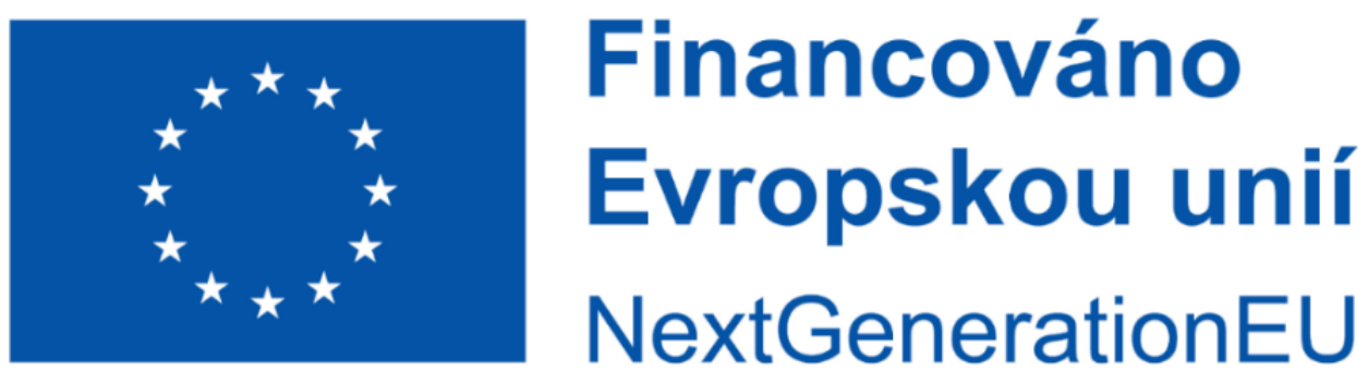 Logo financováno Evropskou unií NextGenerationEU